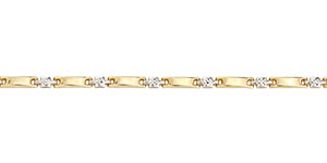 Bracelet en or rectangulaire - 33