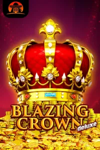 blazing crown deluxe game logo