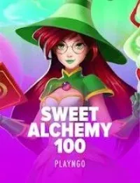 sweet alchemy 100 game logo